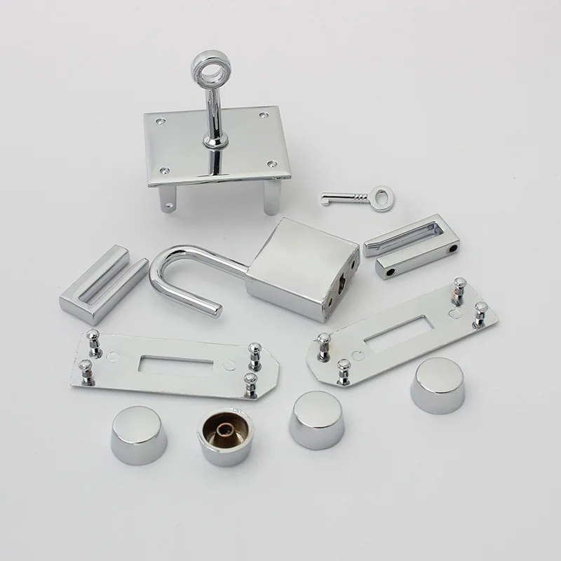 1Set Fashion Metal Bag Locks Clasp Bag Lcok Set For Handbags Purse Tote Closures Snap Clasps DIY Hardware Case Bag Accessories thumbnail 2