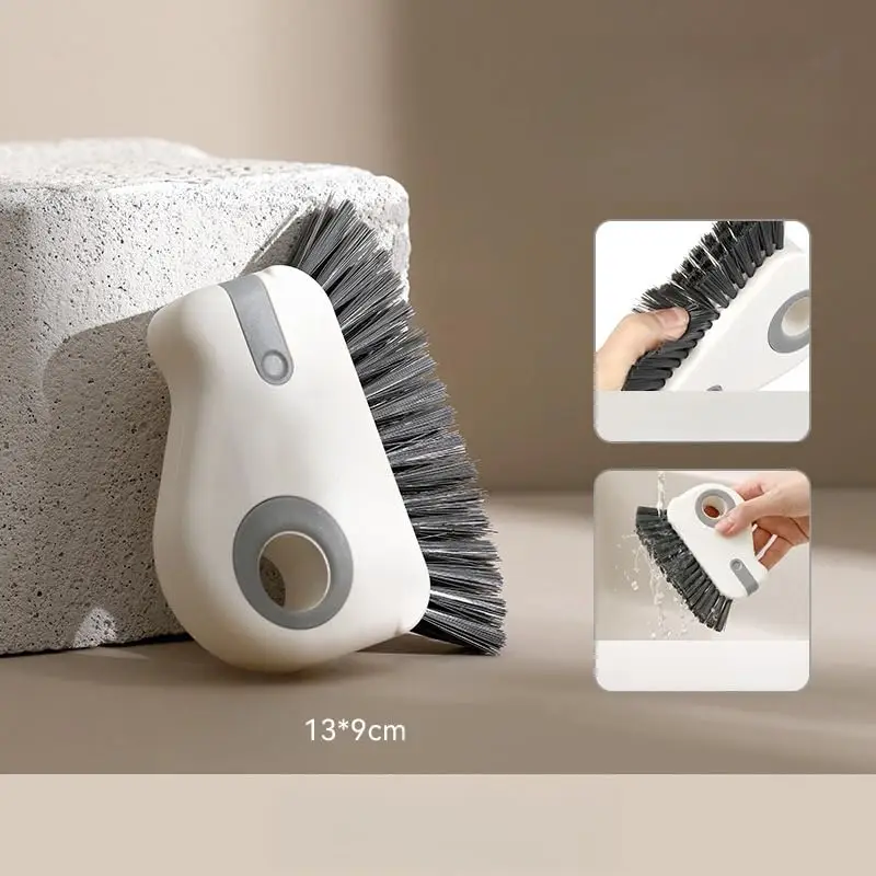 2 in 1 Groove Cleaning Brush Window Track Cleaning Tools,Crevice Gap Brush Hard Bristle Window Track Cleaner with Hidden Scraper thumbnail 4