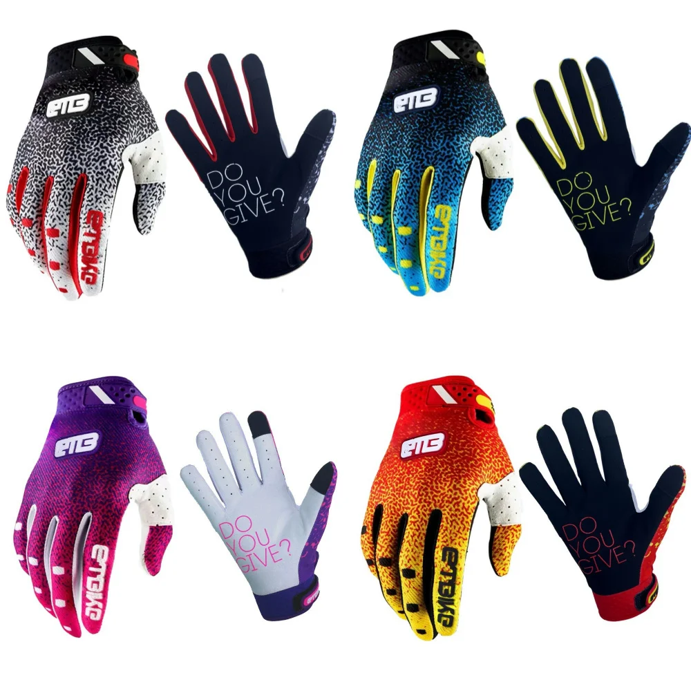 ETBIKE riding gloves, motorcycle outdoor sports off-road, mx gloves MTB DH, touch screen support thumbnail 2
