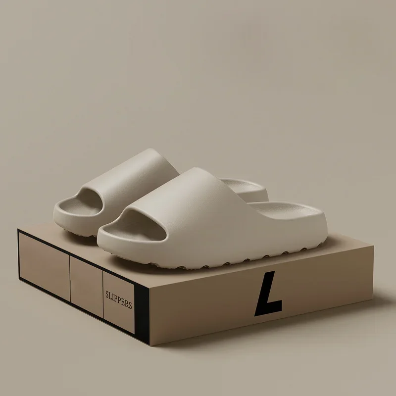 2025 EVA Soft-soled Lightweight Home Casual Innovative Design Shoes Men Slippers High-quality Exclusive Brand Slides In stock thumbnail 2