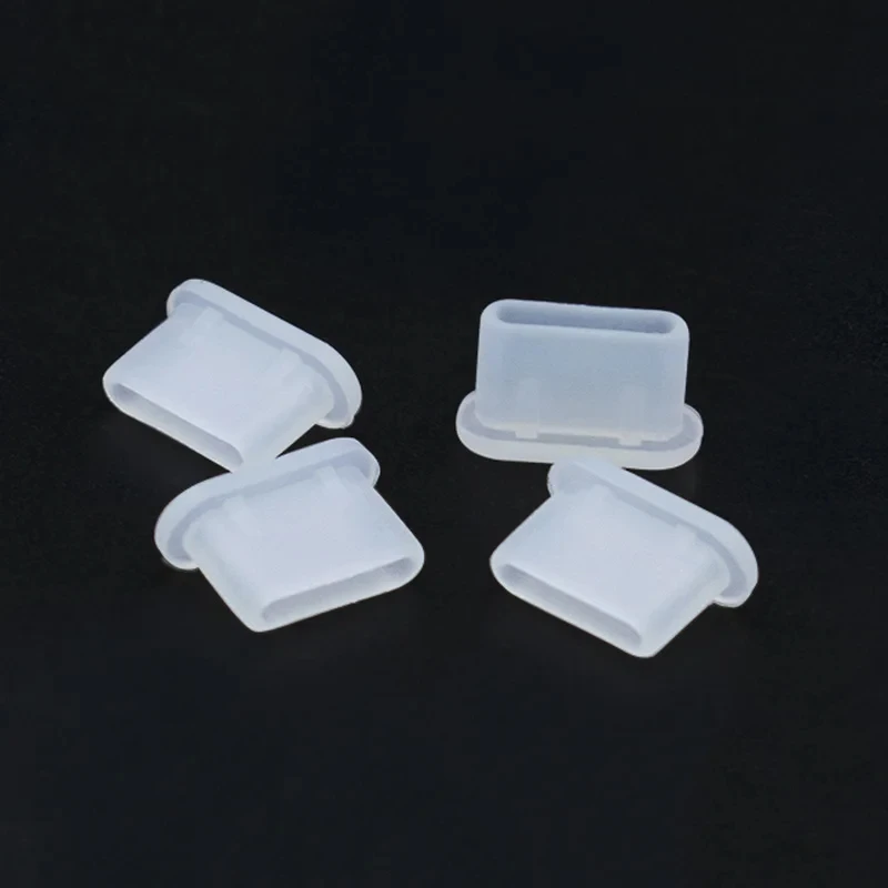 Type-C Silicone Dust Plugs Phone USB Charging Port Protector Cover Type C Anti-dust Cap for Samsung Xiaomi Huawei thumbnail 4