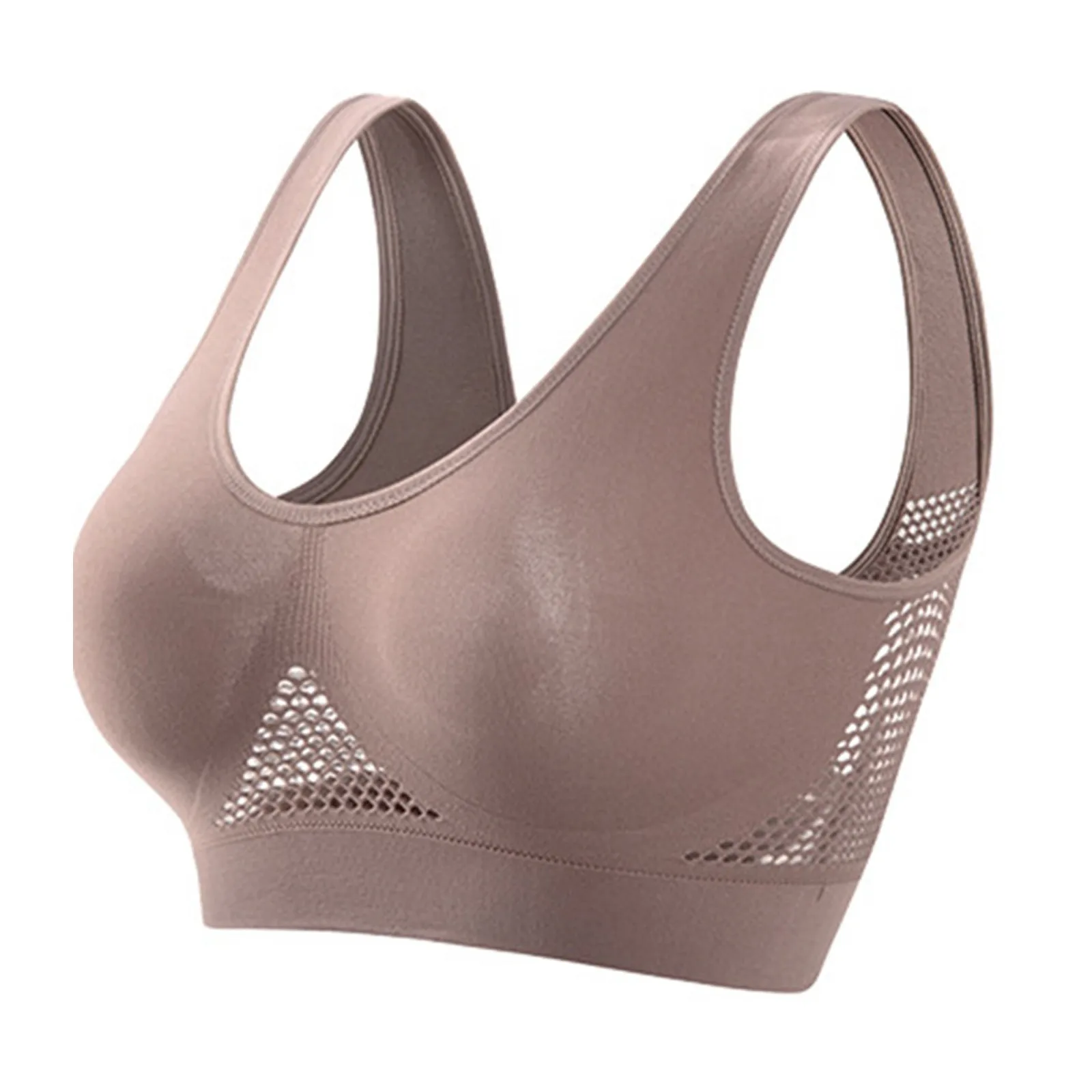Beautiful Back Sports Bra Shockproof Running Fitness Anti-sagging Upper Collection Soft Support High-strength Women's Yoga Vest thumbnail 3