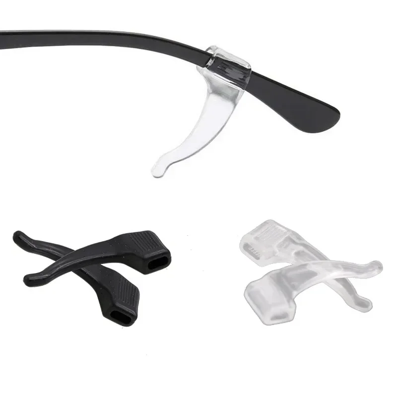 2/40pcs Silicone Ear Hook Anti-slip Glasses Leg Ear Sleeve Bracket Fastener Sunglasses Accessories Grip Anti-fall Eyewear Holder thumbnail 6