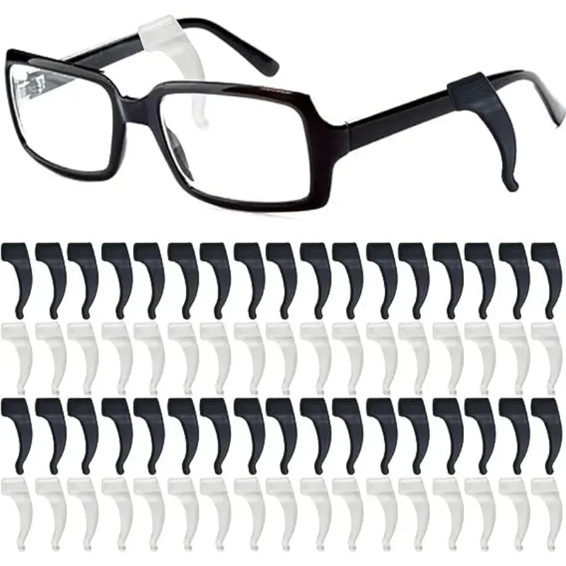 2/40pcs Silicone Ear Hook Anti-slip Glasses Leg Ear Sleeve Bracket Fastener Sunglasses Accessories Grip Anti-fall Eyewear Holder thumbnail 3