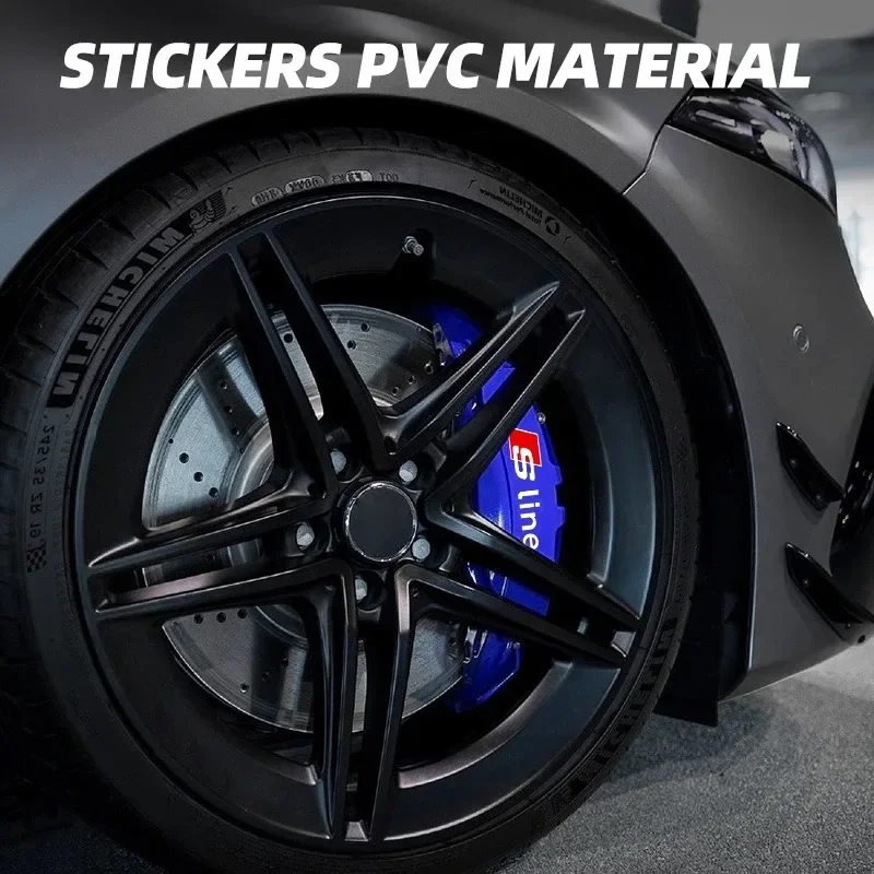 6pcs Heat Resistance Caliper Decals Wheel Decor Vinyl Stickers for Audi S A3 A5 A6 A1 A2 A4 A7 A8 Q1 Q2 Q3 Q4 Q5 Q6 Q7 Q8 RS7 RS thumbnail 5