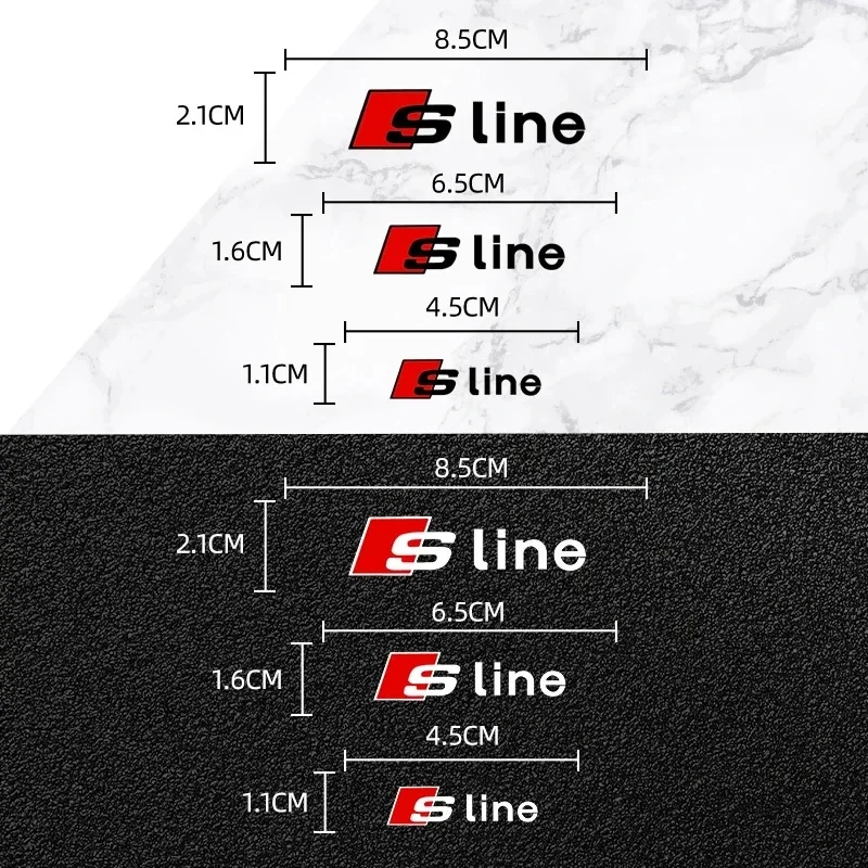 6pcs Heat Resistance Caliper Decals Wheel Decor Vinyl Stickers for Audi S A3 A5 A6 A1 A2 A4 A7 A8 Q1 Q2 Q3 Q4 Q5 Q6 Q7 Q8 RS7 RS thumbnail 3