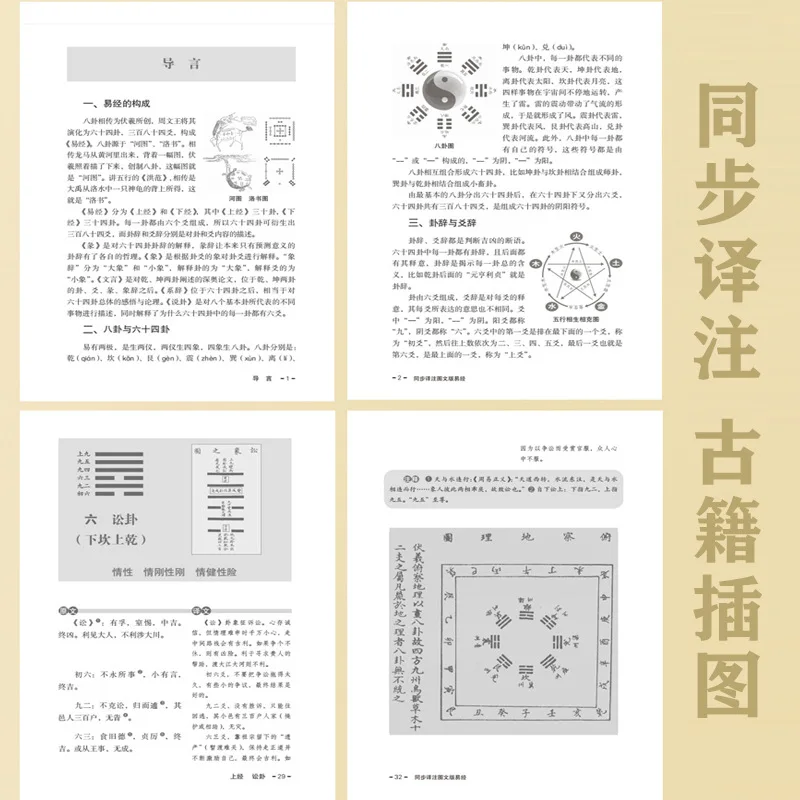 The Book of Changes, 64 Hexagrams and Eight Trigrams Detailed Explanation Philosophy Books thumbnail 4