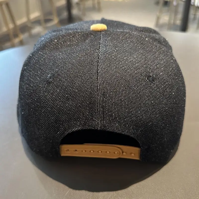 H Hip Hop Baseball Cap Flat Brim Hat Men's and Women's Casual Street Dance Outdoor Couple Visor Hat thumbnail 6