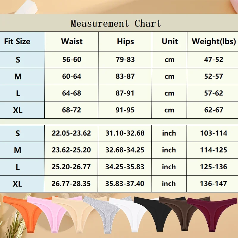 3Pcs/Set Seamless Thong Cotton Women Thin Strap Low Waist High Flexibility Panty Sexy Underwear Ladies Briefs T-back Soft Women thumbnail 6