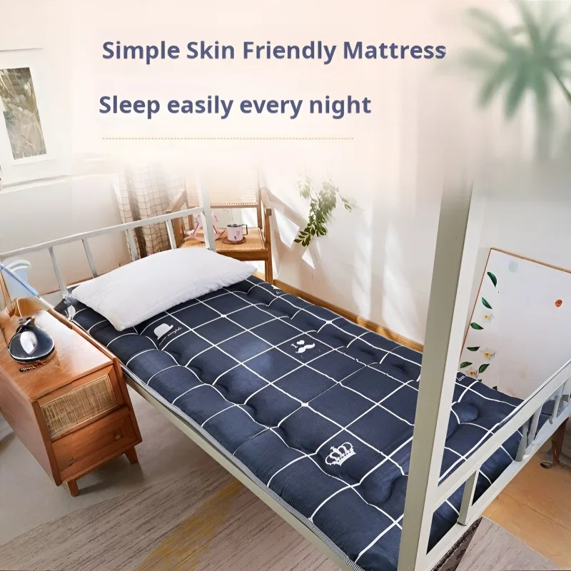 Dormitory Single Foldable Thick Mattress Tatami Mats  Comfortable And Breathable Soft Cushion
