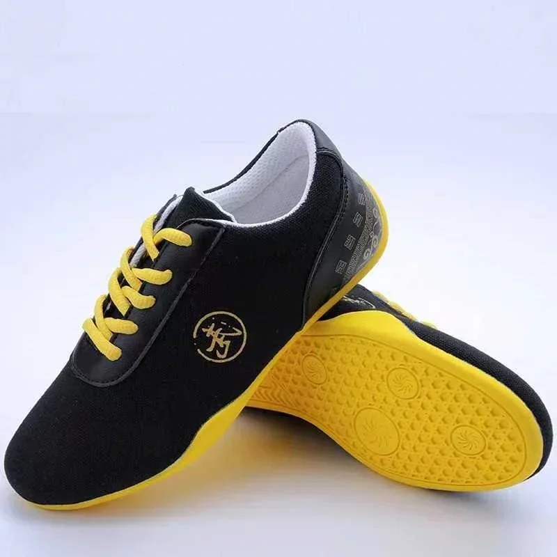 Canvas Kung Fu Shoes Martial Arts Tai Chi Taekwondo Wu Shu Karate Sport Shoe Couple Sneakers Adult Shoes Large Size thumbnail 5