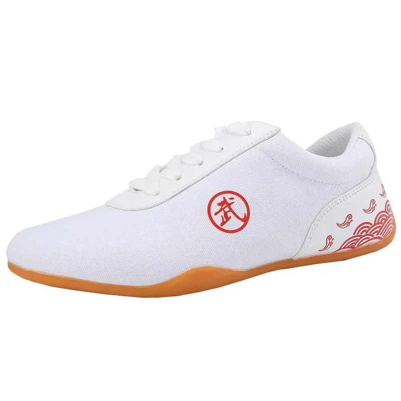 Canvas Kung Fu Shoes Martial Arts Tai Chi Taekwondo Wu Shu Karate Sport Shoe Couple Sneakers Adult Shoes Large Size thumbnail 3