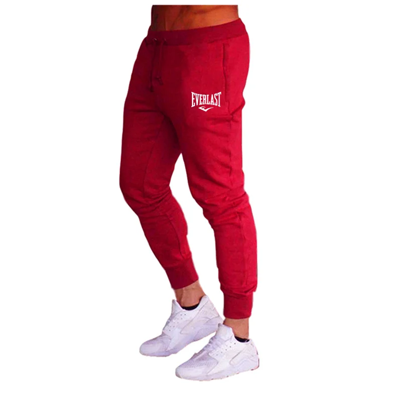 New Printed Pants Autumn EVERLAST Men/Women Running Pants Joggers Sweatpant Sport Casual Trousers Fitness Gym Breathable Pants thumbnail 3