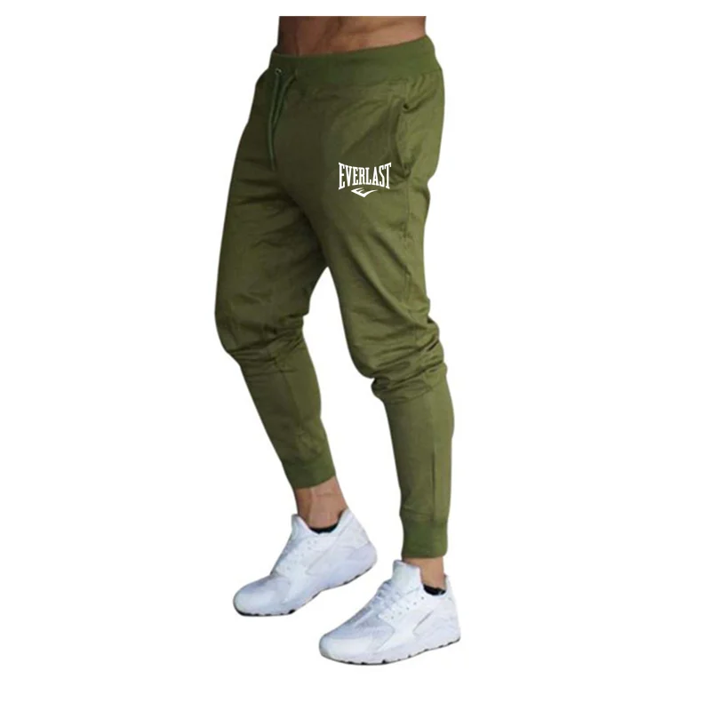 New Printed Pants Autumn EVERLAST Men/Women Running Pants Joggers Sweatpant Sport Casual Trousers Fitness Gym Breathable Pants thumbnail 4