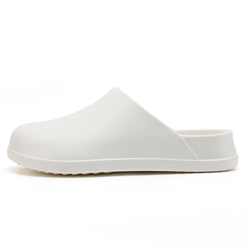 Mens Kitchen Chef Shoes Waterproof Garden Clogs Closed Toe Half Shoes Rubber Slippers Restaurant Hotel Working Summer Beach thumbnail 6