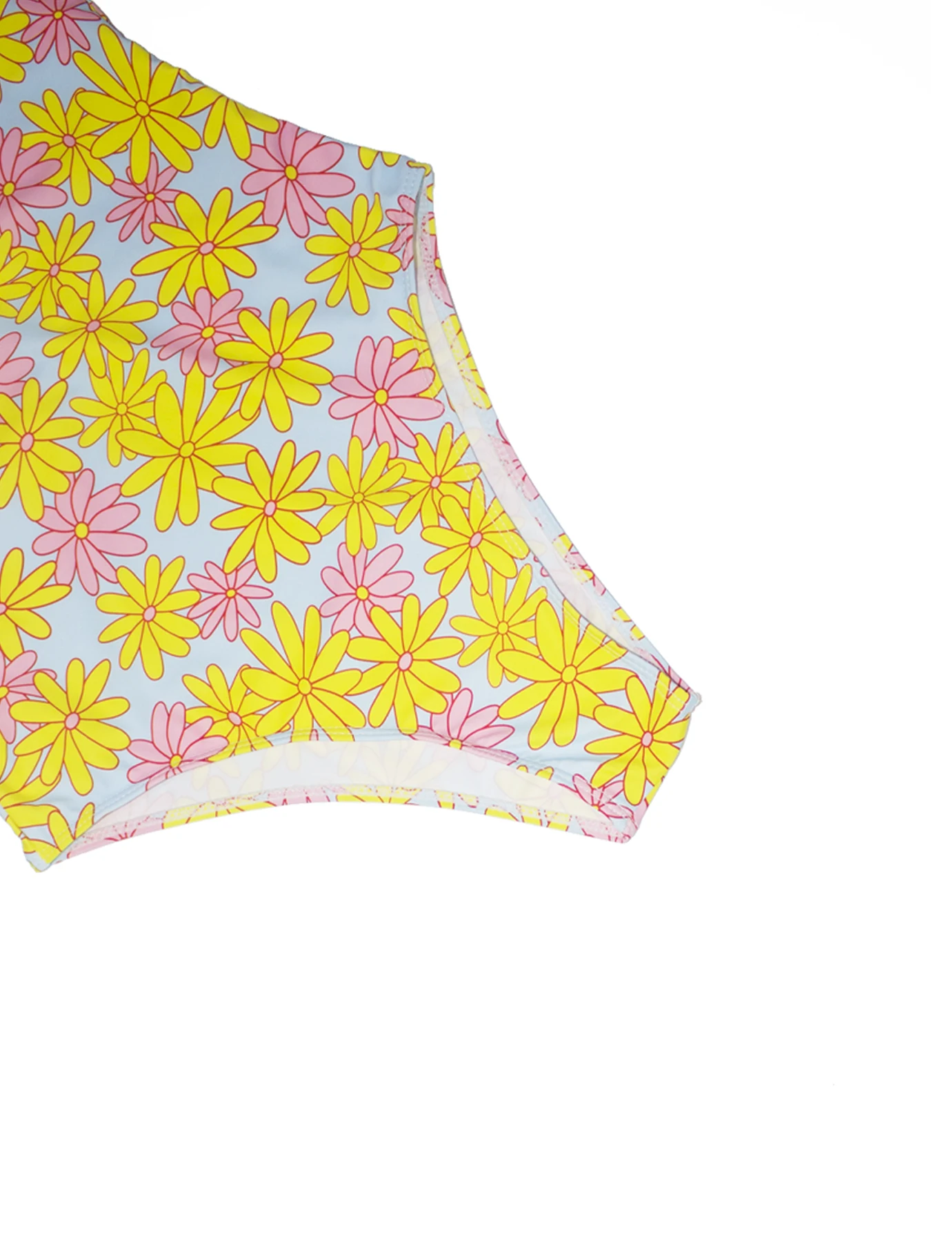 Ladies One-Piece Swimsuit High Collar Belted Design Abdomen Shaping Ideal Summer Beach And Swimming Pool Swimwear thumbnail 5