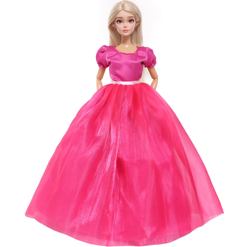 Fashion Doll Dress 30CM Doll Evening Gown Wedding Party Skirt 11.8 Inch Outfit Doll Clothes Accessories 1/6 11.5" Girl Toy Gift thumbnail 4