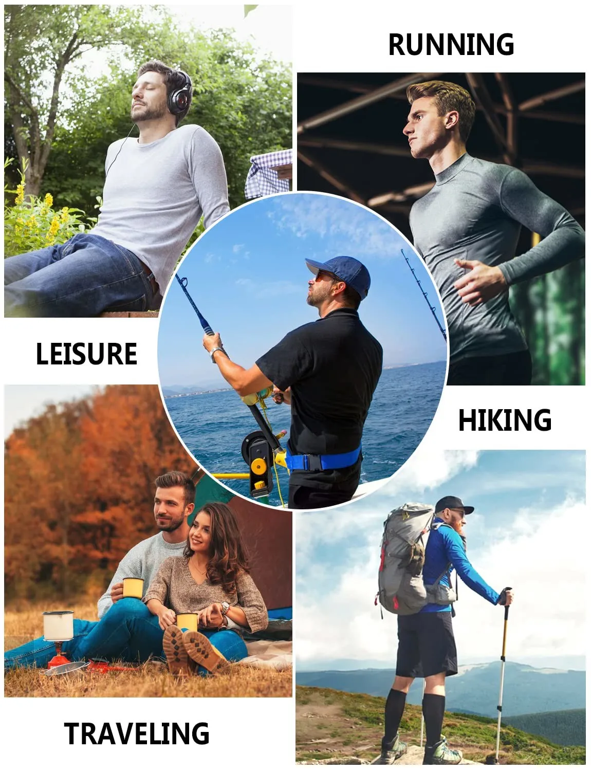 Men's Fishing hooded sweatshirt Fishing UV protection hoodie Camiseta De Pesca clothing hooded top grey white thumbnail 5