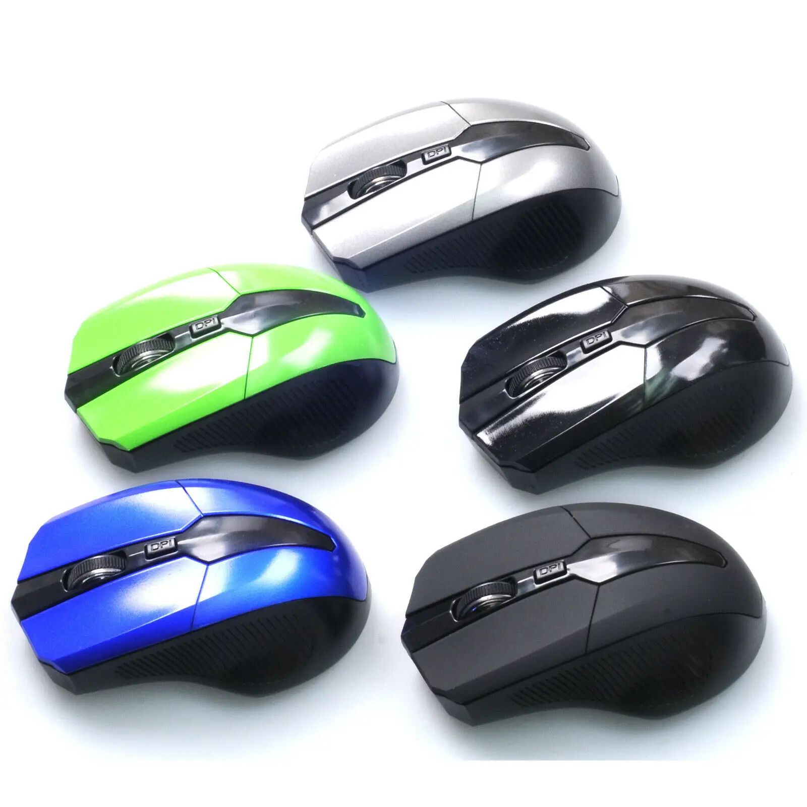 2.4Ghz 1200DPI Wireless Mouse Adjustable Optical Gaming Mouse Wireless Home Office Game Mice for PC Computer Laptop thumbnail 2