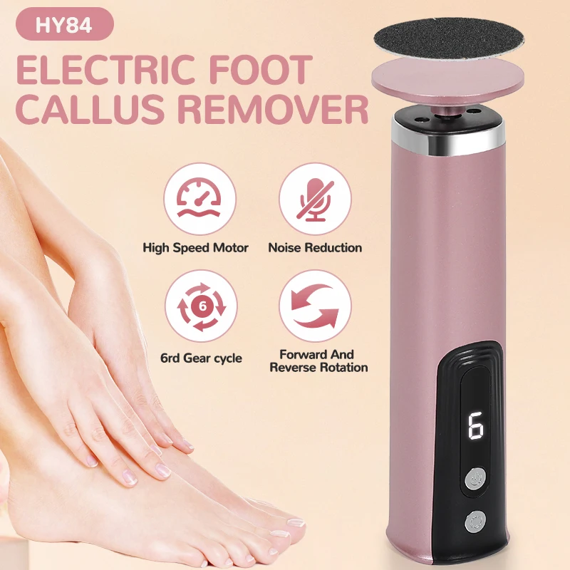 Foot Care Tool 2-in-1 Foot and Hand Electric Care Tools,Polish and Smooth,Shine Toenails Electric Callus Remover Pedicure File thumbnail 2