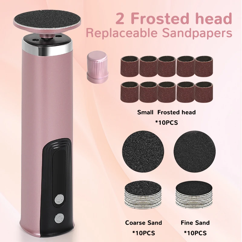 Foot Care Tool 2-in-1 Foot and Hand Electric Care Tools,Polish and Smooth,Shine Toenails Electric Callus Remover Pedicure File thumbnail 3