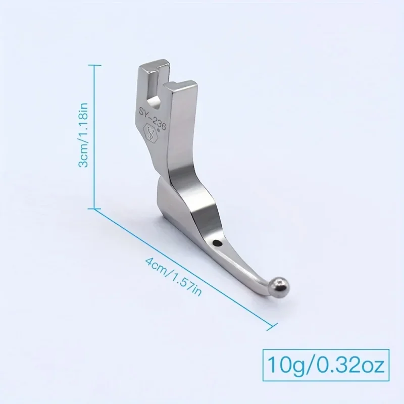 1/2 PCS SY-236 wedding dress ball fabric special presser foot industrial sewing machine spare parts P369 Bead Sequin Press Foot thumbnail 4