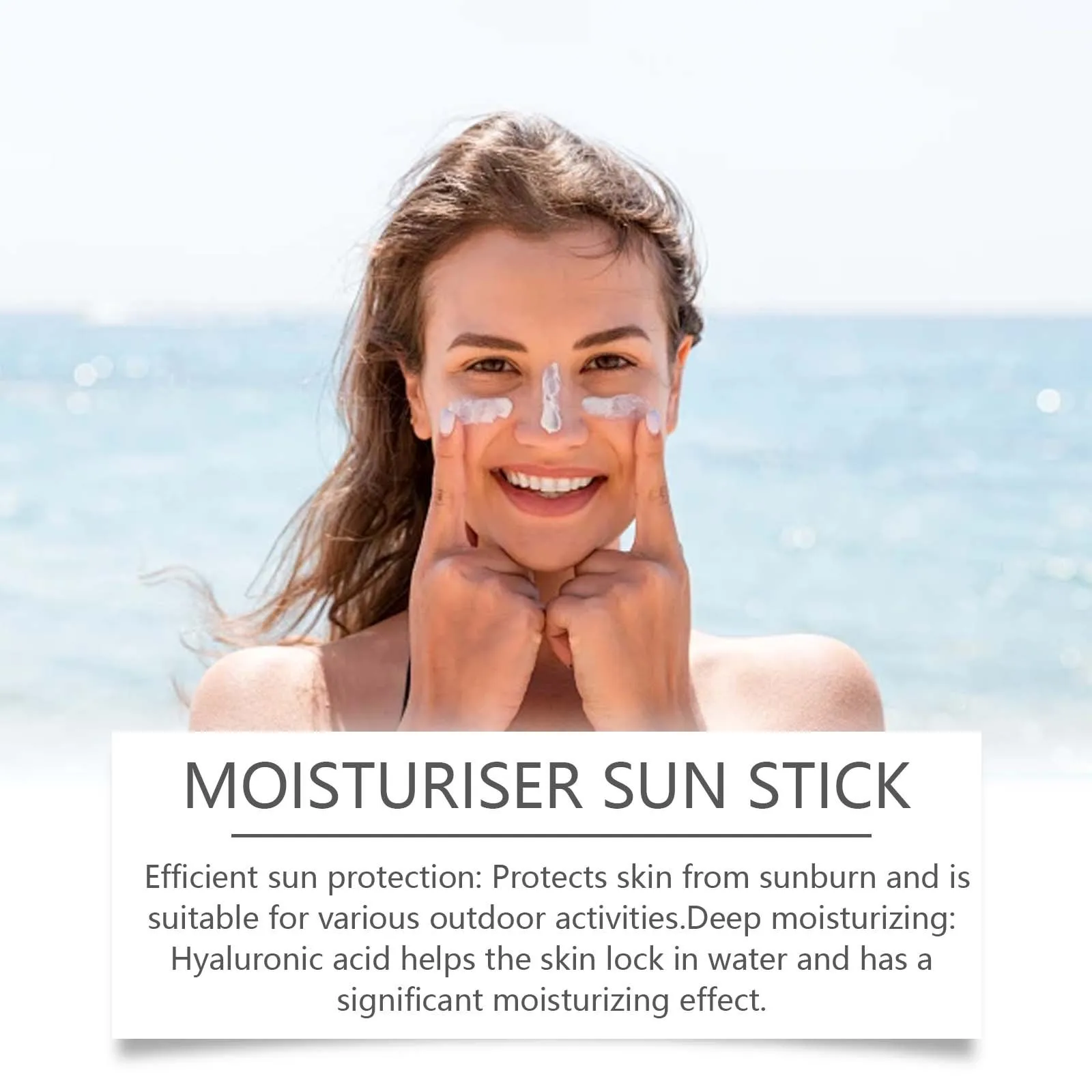 SPF 50+ Sunscreen Lotion Cream Long-Lasting Sun Protection Lightweight Non-Greasy Sun Block Prevent Sunburn Face Body Skin Care thumbnail 5