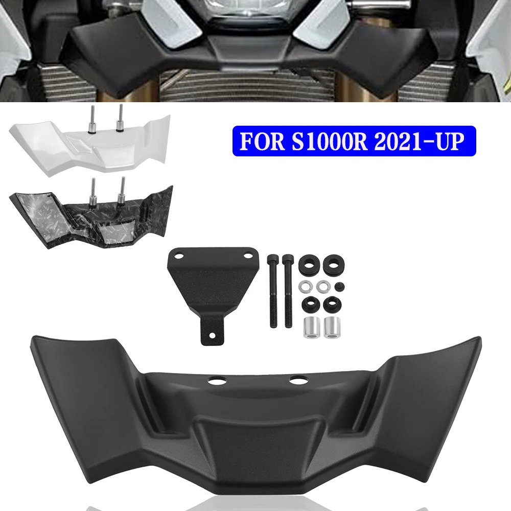 Front Downforce Spoilers For BMW S1000R S1000 R S 1000 R 21-25 Wing Spoiler Aerodynamic Naked Winglet Deflector F900R 2021-2024 thumbnail 4