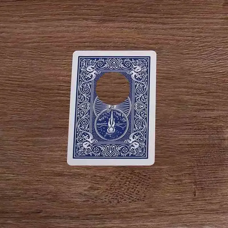 Blue to Red Color Changing Black Hole Magic Tricks Card Vanishing Close Up Props Magic Prop Illusion Gimmick Prop thumbnail 3
