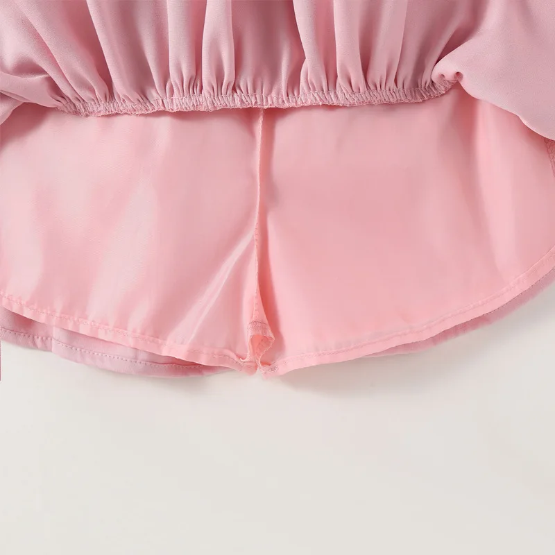 Summer Baby Girls Cake Skirts Solid Elastic Waist Children Girl Pleated Skirts High Quality Preppy Style Junior Girl Dance Skirt thumbnail 3