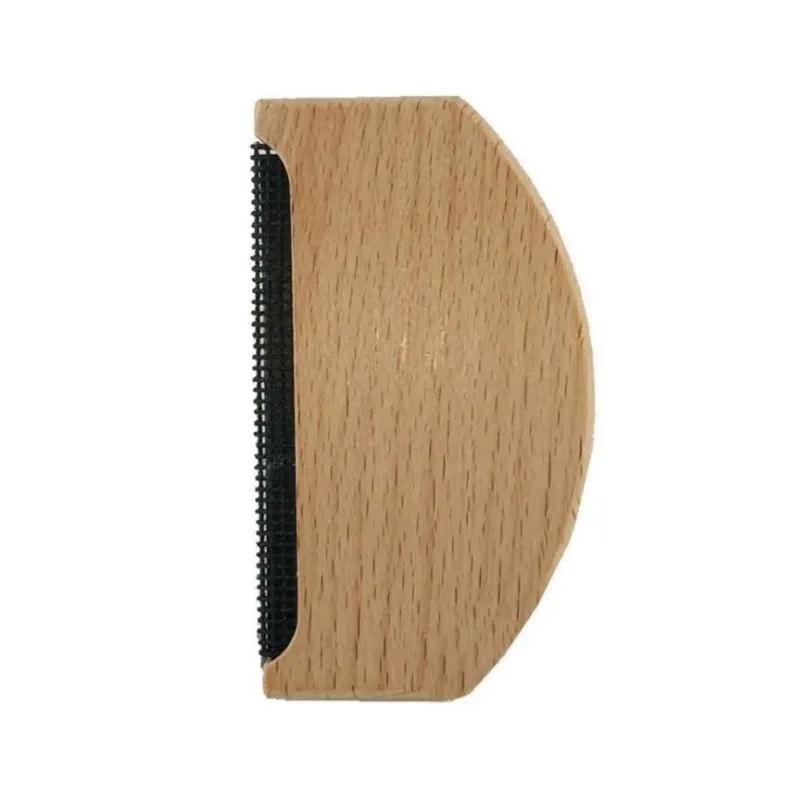 Cashmere Sweater Clothes Fluff Fabric Shaver Pilling To Pompom Lint Fur Remover Wooden Epilator Portable Cleaning Comb Brush thumbnail 3