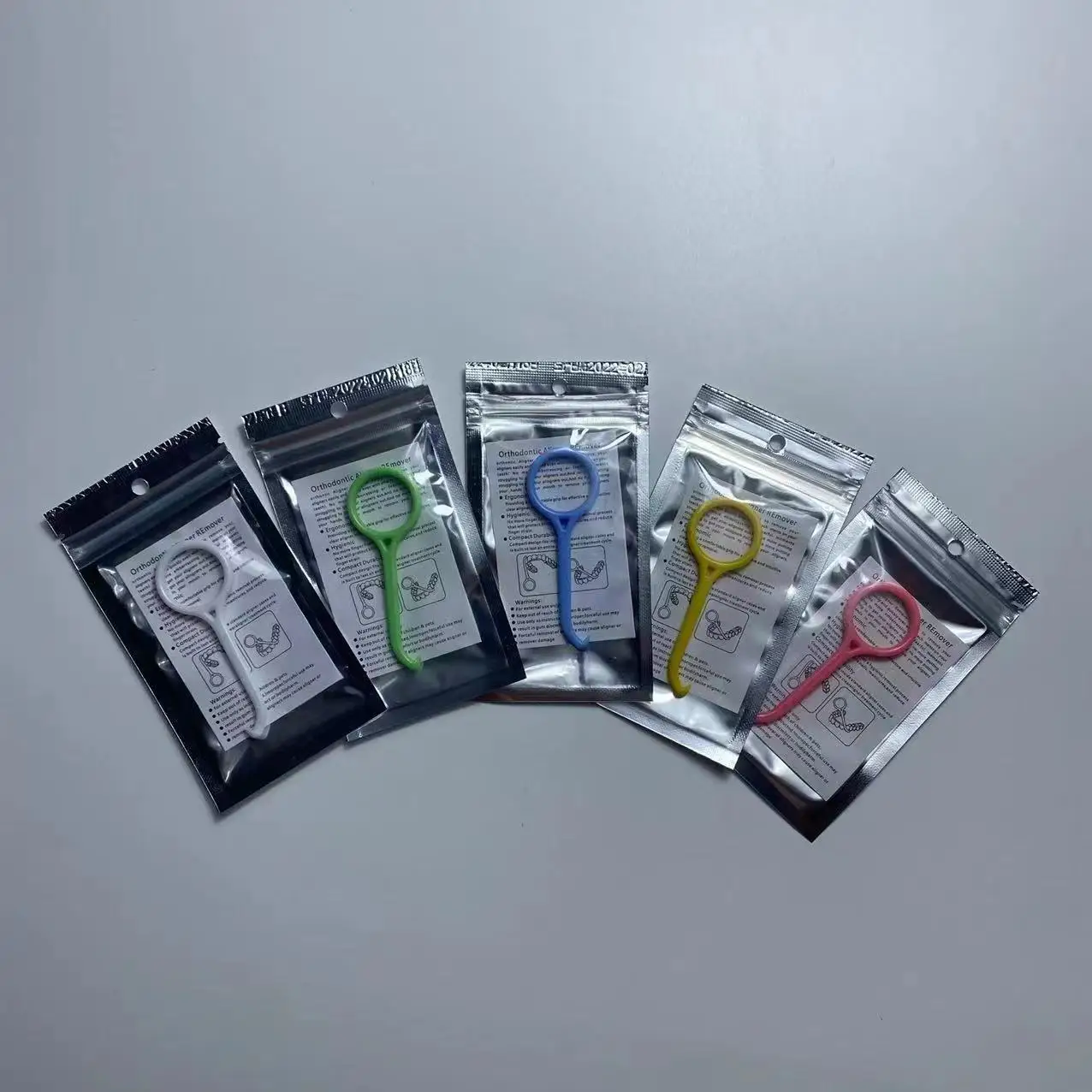 100 Pcs Dental Orthodontic Invisible Braces Remover Plastic Hook Disposable Orthodontic Aligner Remove Hook thumbnail 5