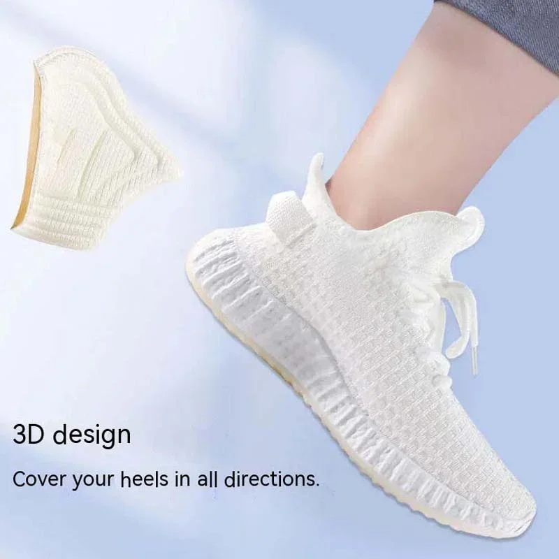 Heel Protectors for Sneakers Shoes Size Reducer Sports Shoe Inserts Cushion Pain Relief Antiwear Foot Pad Self-adhesive Stickers thumbnail 3