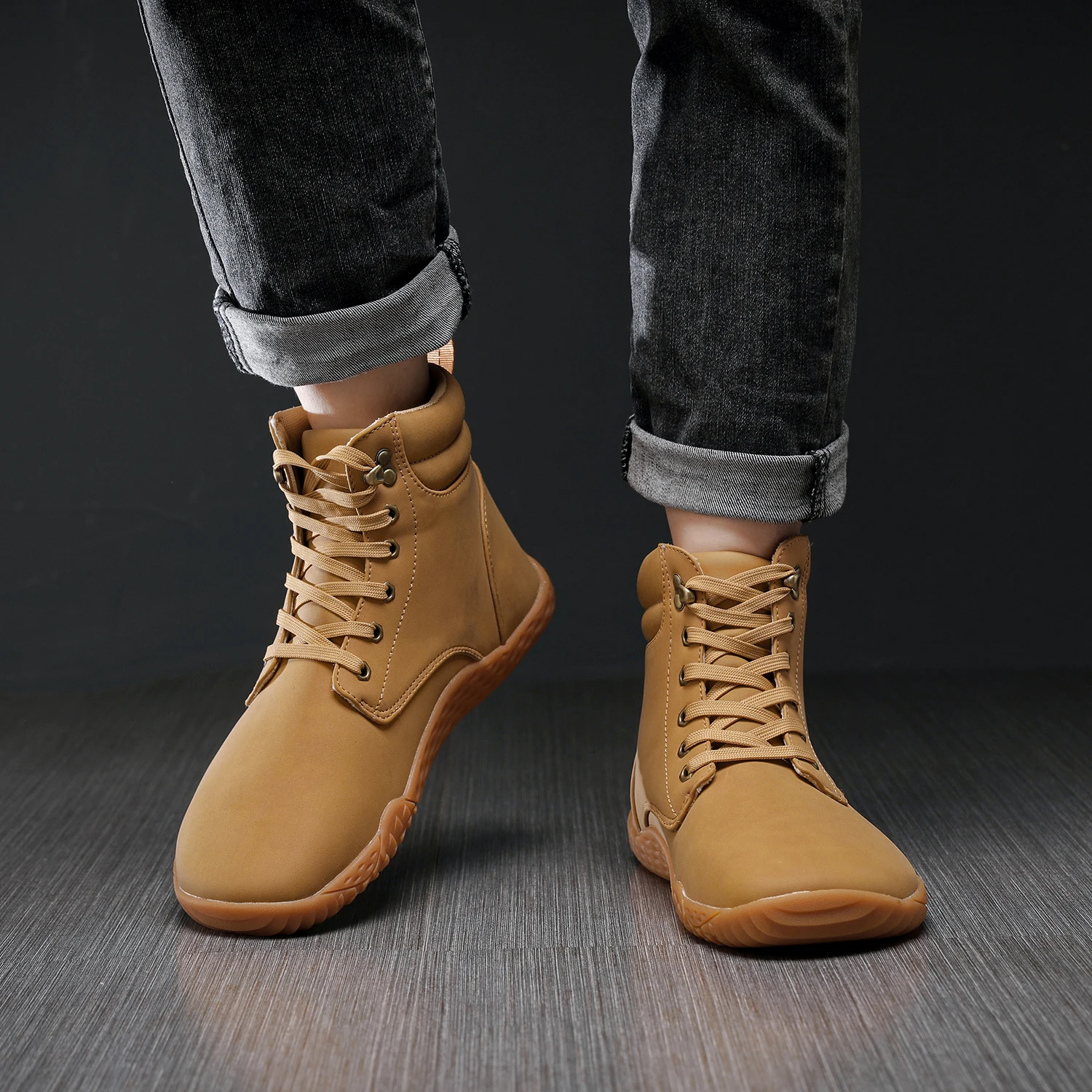 Waterproof Wide Toe Box Shoes Walking Boots Platform Boots New Snow Boots Warm Hike Winter Footwear Barefoot Shoes Women Men thumbnail 4