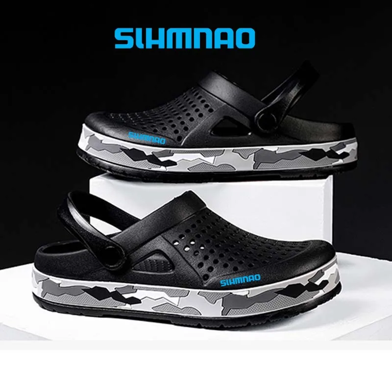 Summer Outdoor Beach Casual Sandals, Lightweight and Breathable Household Shoes, Anti Slip and Breathable Fishing Slippers thumbnail 2