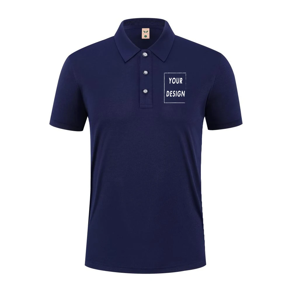 2025 Summer Causal Polo Shirt Custom Logo Printed Text Picture Brand Embroidery Personal Design Breathable Men And WomenTops thumbnail 6