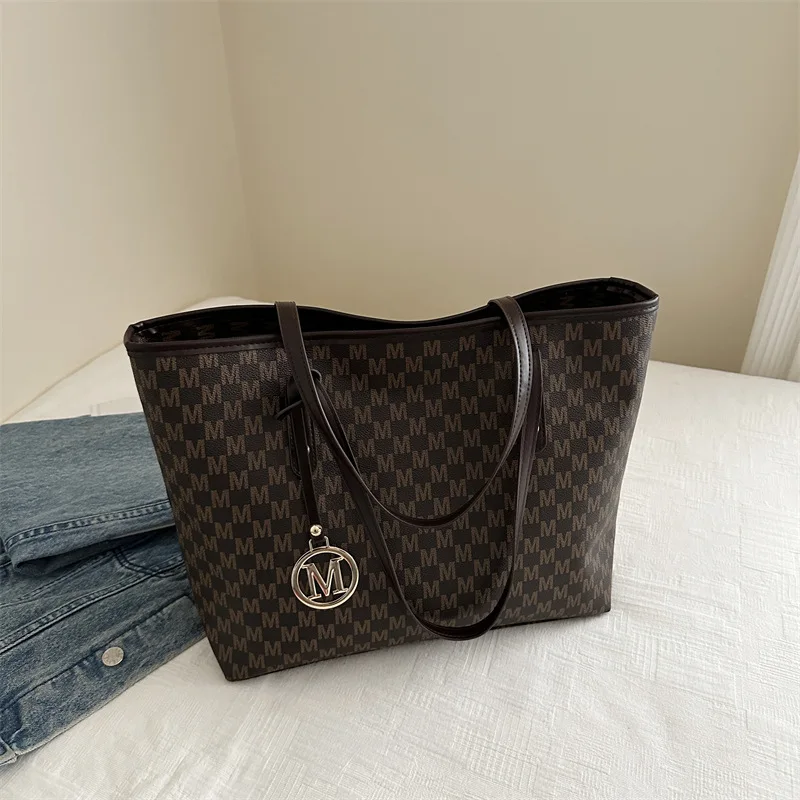Stylish Tote Bag, Vintage Handbag, Large Underarm Shoulder Bag for Women Suitable for Daily Use, Work, Outdoor, Travel, Shopping thumbnail 2