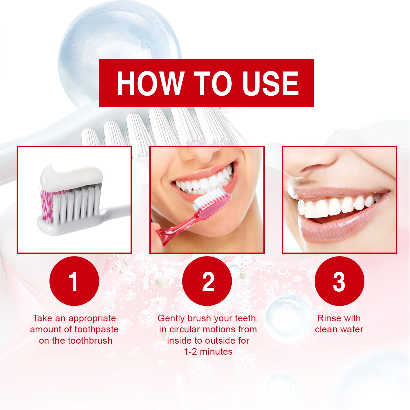 SP-6 Probiotic Toothpaste Whitening Toothpaste Remove Plaque Prevent Dental Caries Oral Hygiene Clean Fresh Breath Gum Care 120g thumbnail 3