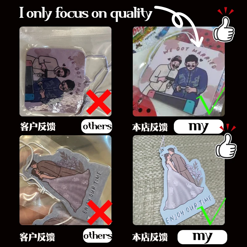 100pcsCustomized car air freshener free design car accessories aromatherapy any shape any picture can be customized advertising thumbnail 2