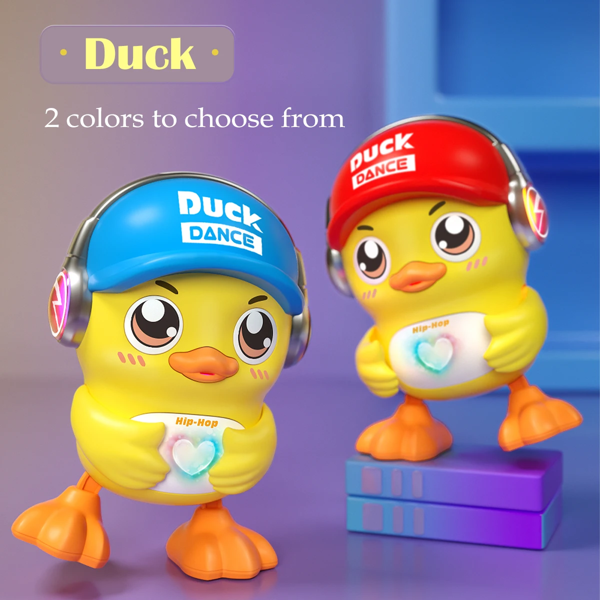 Cute Animals Electronic Toy, Owl Duck Pet with Music Light Dancing Adjustable Volume Moving Robot Mode for Children thumbnail 3