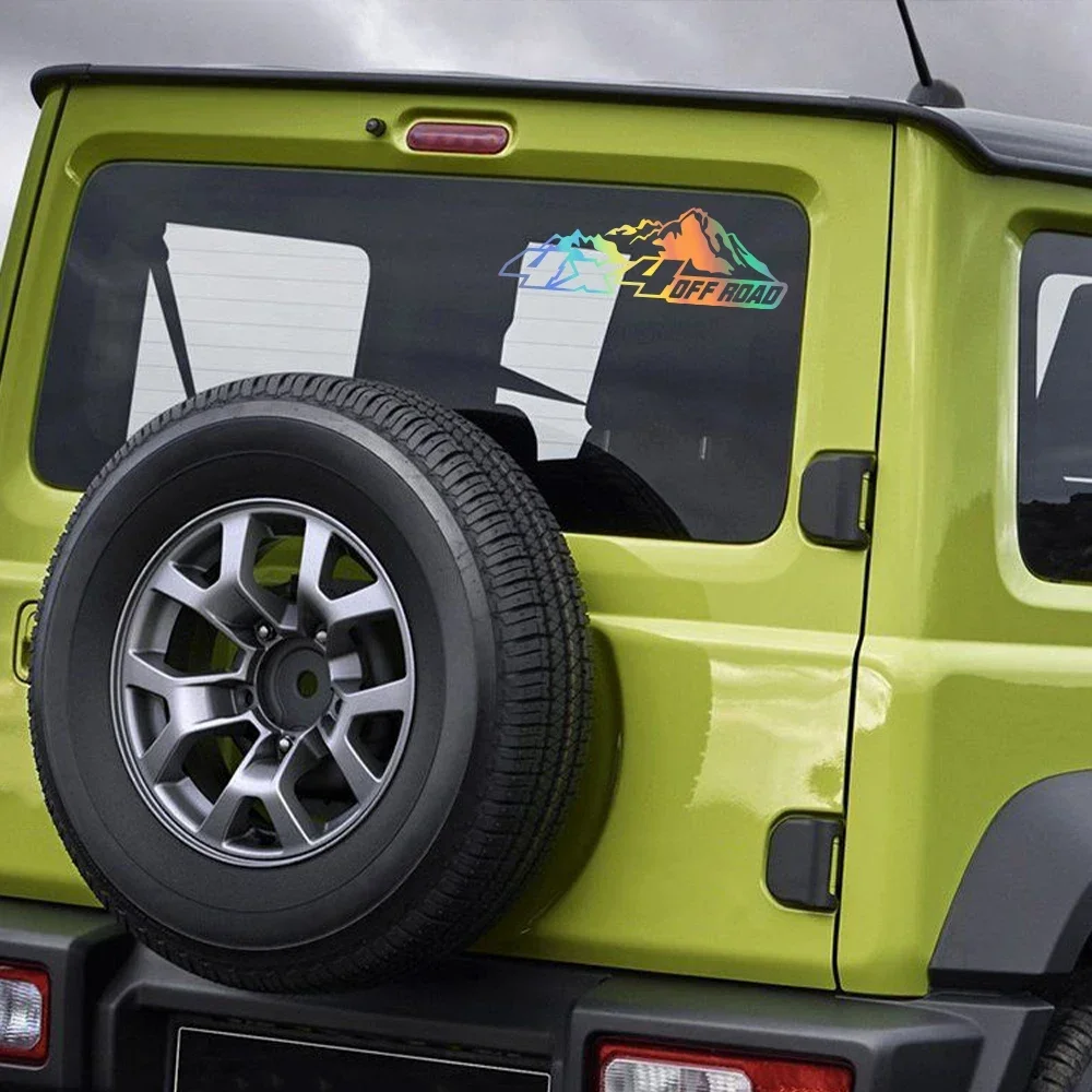 Car Sticker 4x4 Offroad Mountain Sticker for Waterproof Vinyl Film Car Accessories PVC Auto Exterior Decoration thumbnail 3