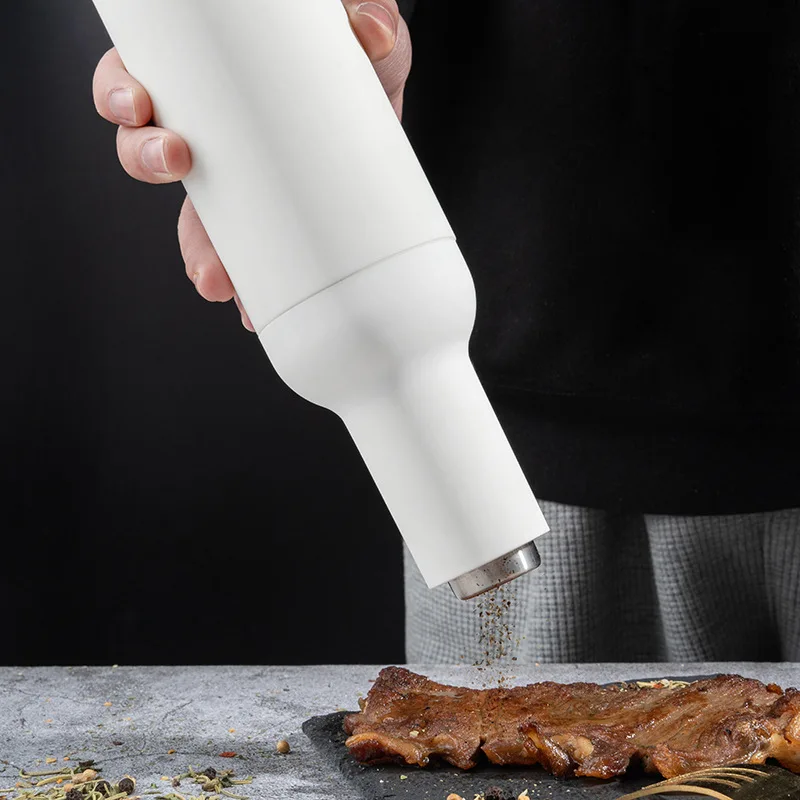 Electric Salt and Pepper Grinder Battery Automatic Spice Mill Cumin Grinder Pulverizer Kitchen Gadgets for Cooking Seasoning thumbnail 3
