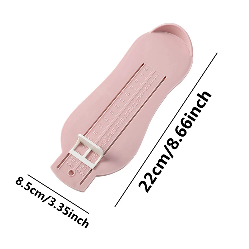 Children Foot Measuring Device For Baby Plastics Colored Maximum 20cm Household Kids Foot Sizer Portable Easy To Store TMZ thumbnail 2