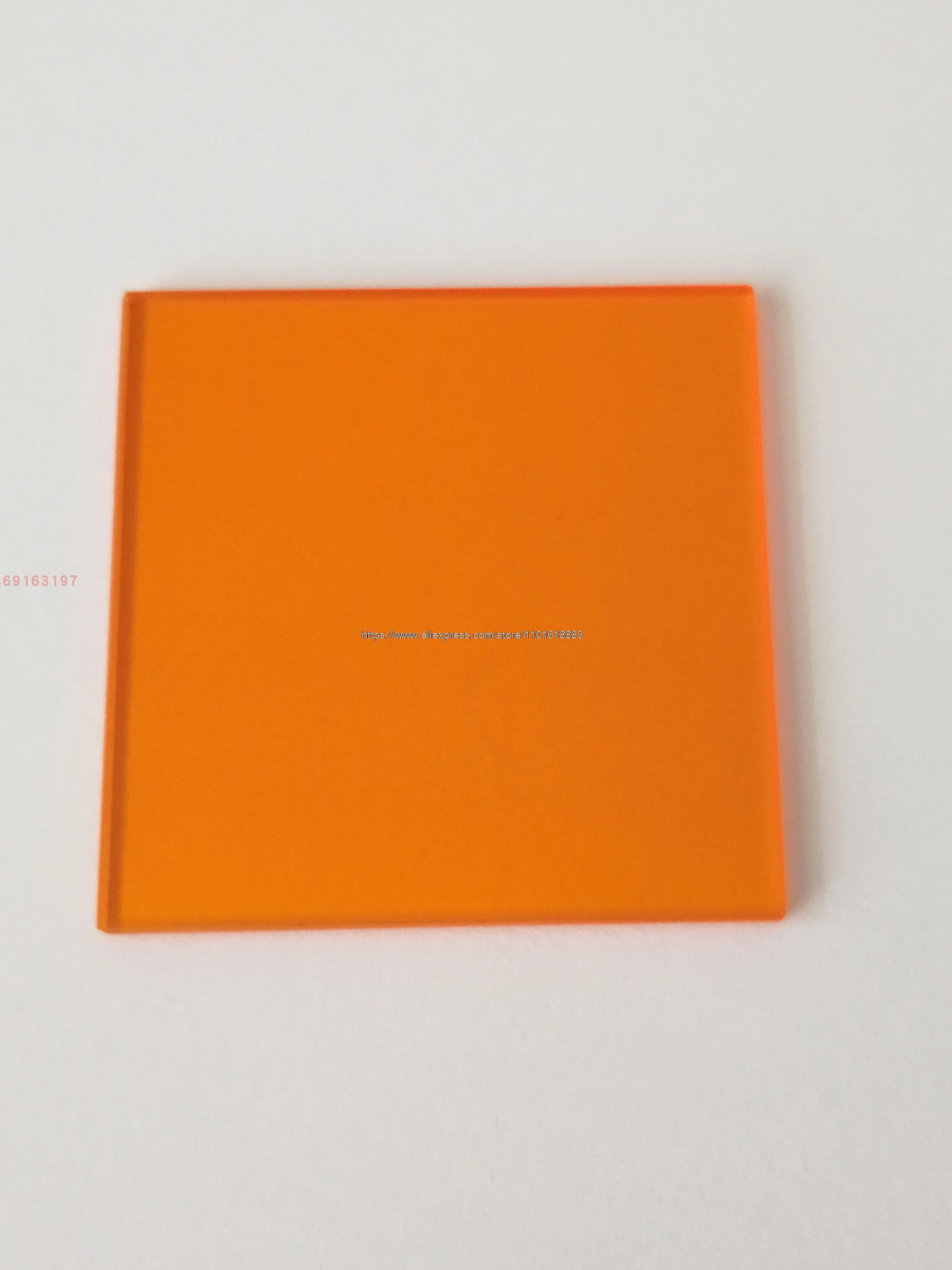 550nm absorption cut-off orange red optical glass CB550 GB550 infrared transmission filter thumbnail 2