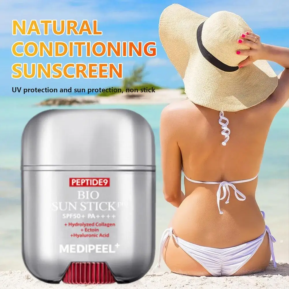 SPF50+ Moisturizing Sunscreen Stick Isolation Protection Waterproof Sweat Resistant UV Protection Sunblock Sunscreen Skincare