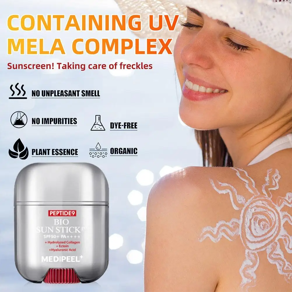 SPF50+ Moisturizing Sunscreen Stick Isolation Protection Waterproof Sweat Resistant UV Protection Sunblock Sunscreen Skincare thumbnail 3