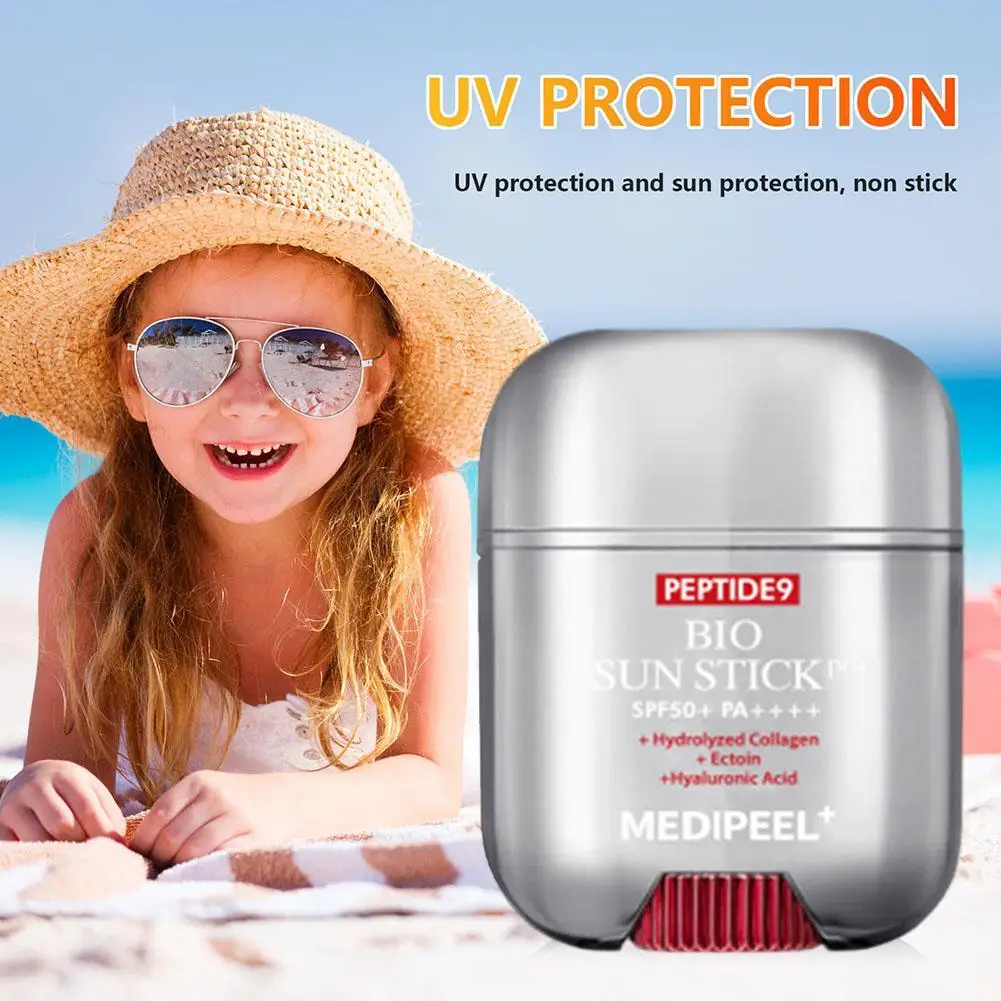SPF50+ Moisturizing Sunscreen Stick Isolation Protection Waterproof Sweat Resistant UV Protection Sunblock Sunscreen Skincare thumbnail 4