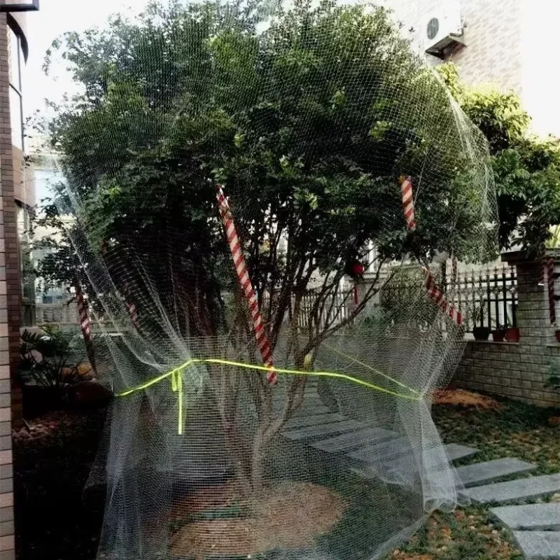 Greenhouse Grape Peach Tree Bird Proof Net Nylon Protective Net Cover  Wear Resistant Breathable Anti-aging Fruit Tree Mesh deco thumbnail 6