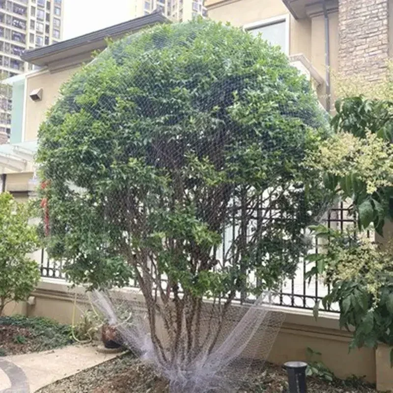 Greenhouse Grape Peach Tree Bird Proof Net Nylon Protective Net Cover  Wear Resistant Breathable Anti-aging Fruit Tree Mesh deco thumbnail 4