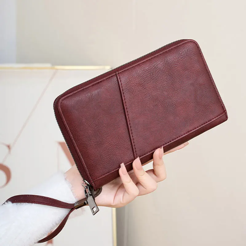 New Travel Passport Clip Wallet Women and Men Multifunctional PU Leather Card Holde RFID Anti Theft Swiping Wallets Storage Bag thumbnail 4